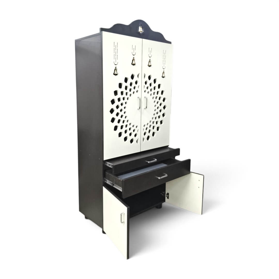 JFA PGF PJ-105 Pooja Unit|60X30|Coffee+Ivory||Pooja Unit JFA PGF PJ-105 Pooja Unit|60X30|Coffee+Ivory||Pooja Unit