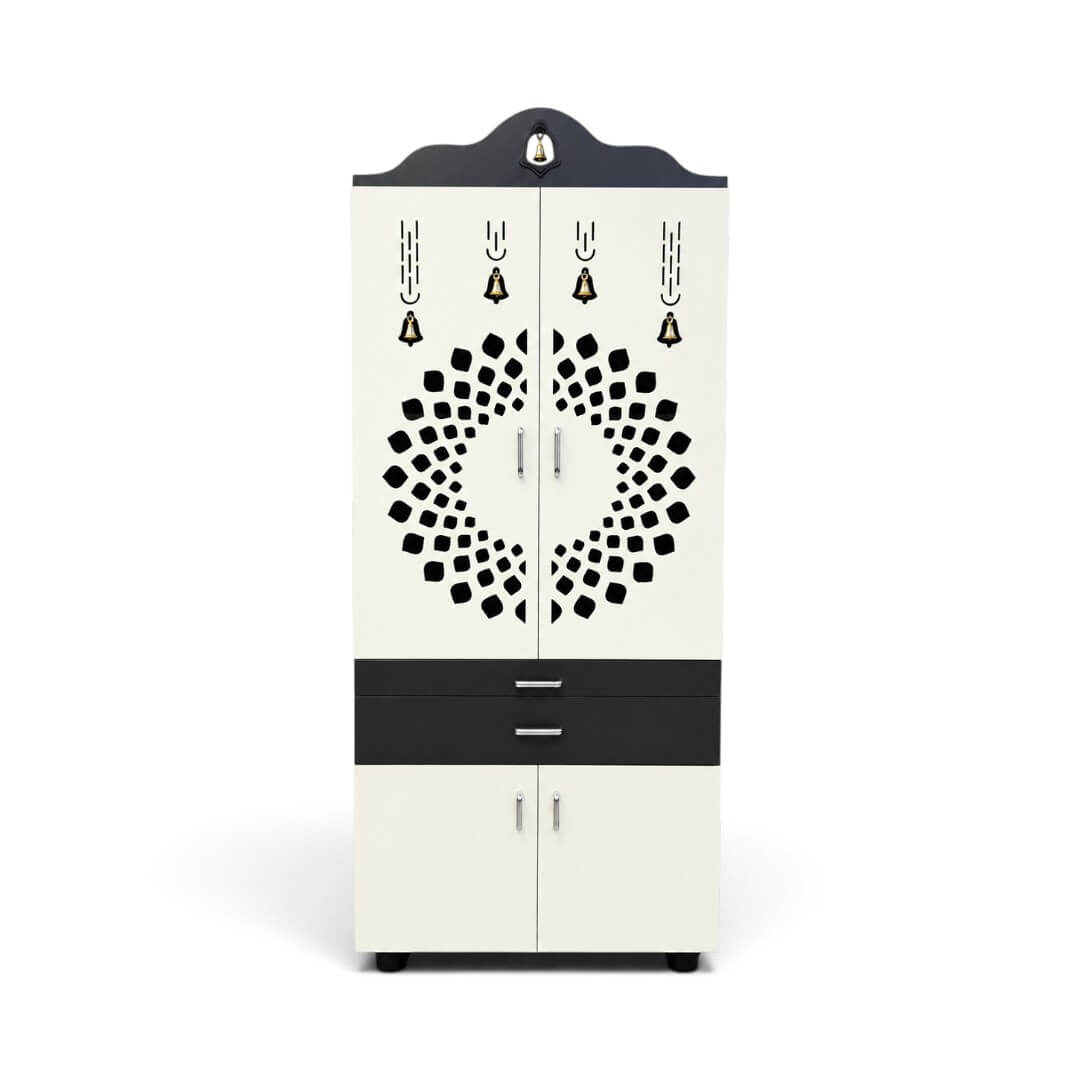 JFA PGF PJ-105 Pooja Unit|60X30|Coffee+Ivory||Pooja Unit JFA PGF PJ-105 Pooja Unit|60X30|Coffee+Ivory||Pooja Unit