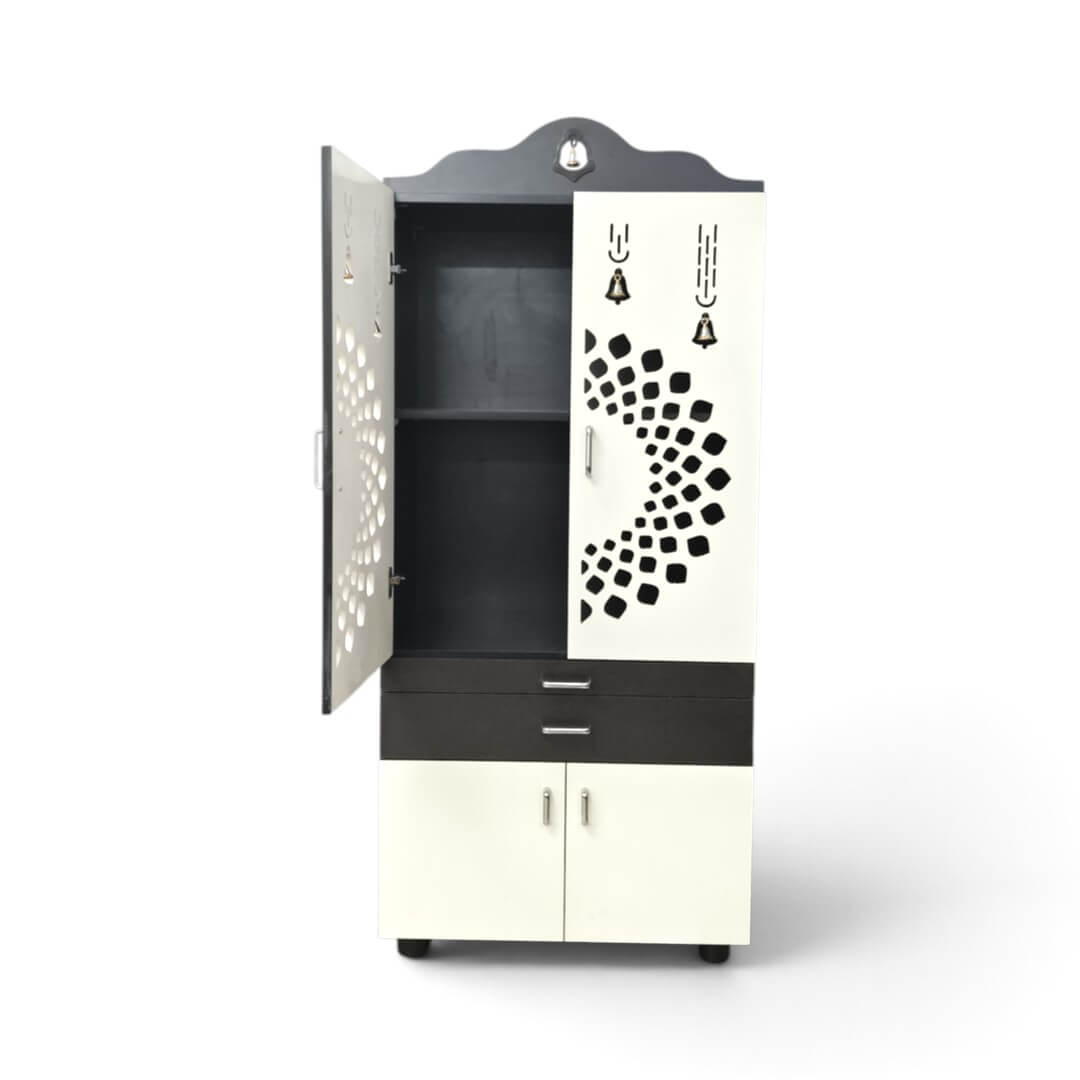 JFA PGF PJ-105 Pooja Unit|60X30|Coffee+Ivory||Pooja Unit JFA PGF PJ-105 Pooja Unit|60X30|Coffee+Ivory||Pooja Unit
