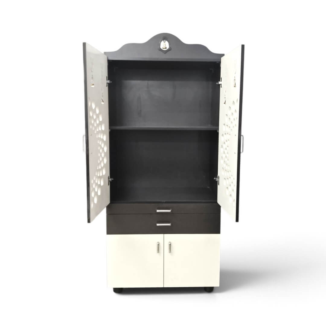 JFA PGF PJ-105 Pooja Unit|60X30|Coffee+Ivory||Pooja Unit JFA PGF PJ-105 Pooja Unit|60X30|Coffee+Ivory||Pooja Unit