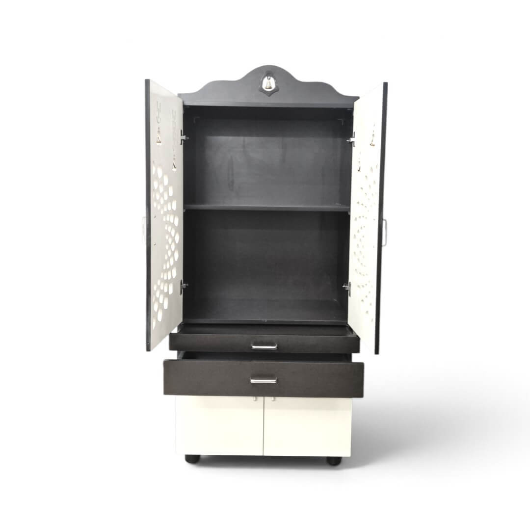 JFA PGF PJ-105 Pooja Unit|60X30|Coffee+Ivory||Pooja Unit JFA PGF PJ-105 Pooja Unit|60X30|Coffee+Ivory||Pooja Unit
