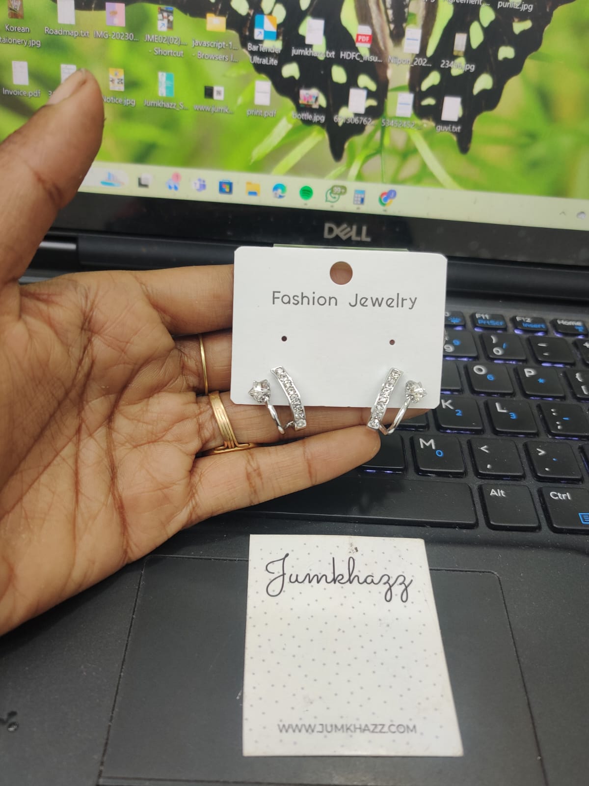 cute earring JFE462