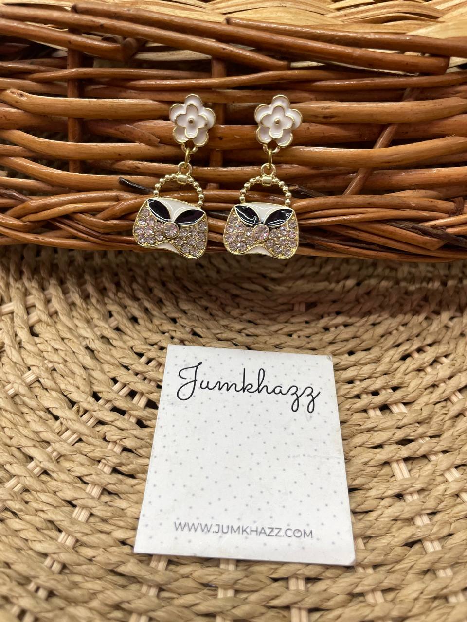 Handbag earring JFE649