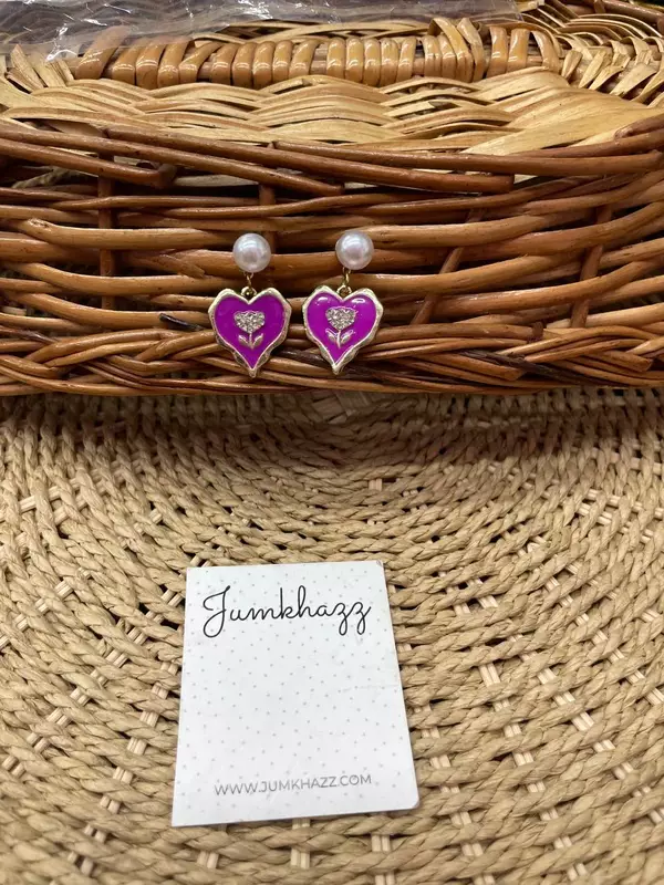 Heart stud