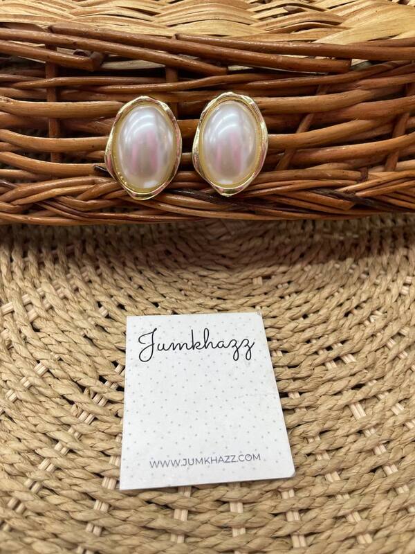 Big pearl stud  JFE652