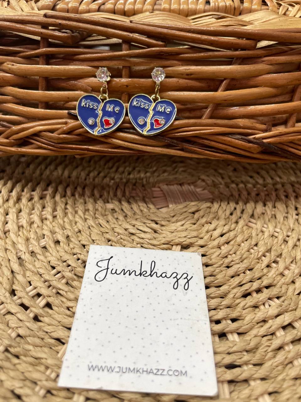 Heart broken stud JFE669