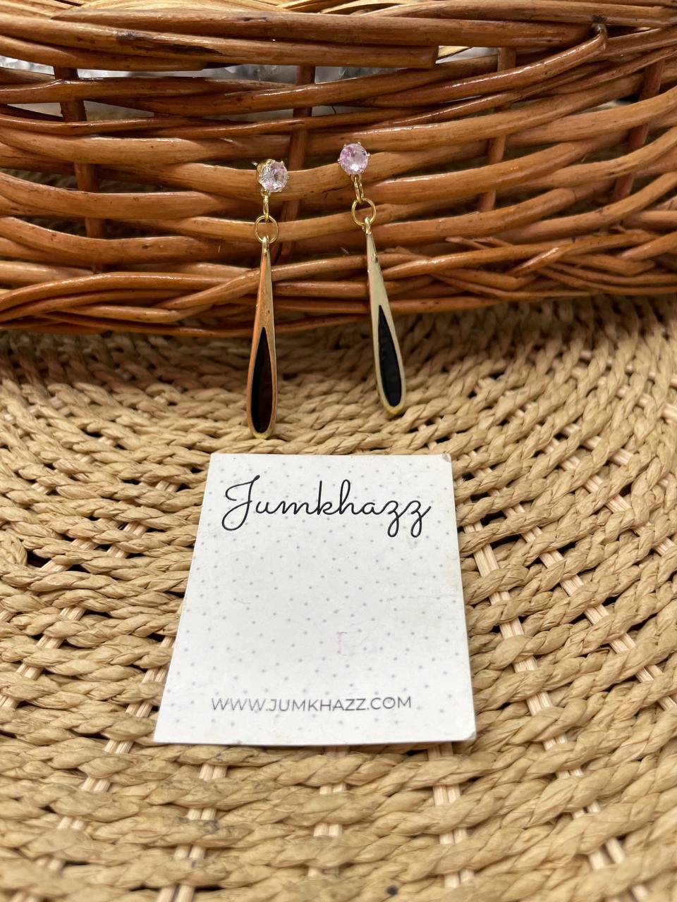 Long fashion earring JFE684