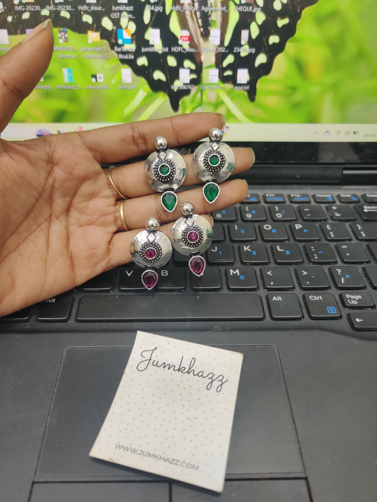 German silver Stud (JGS184)