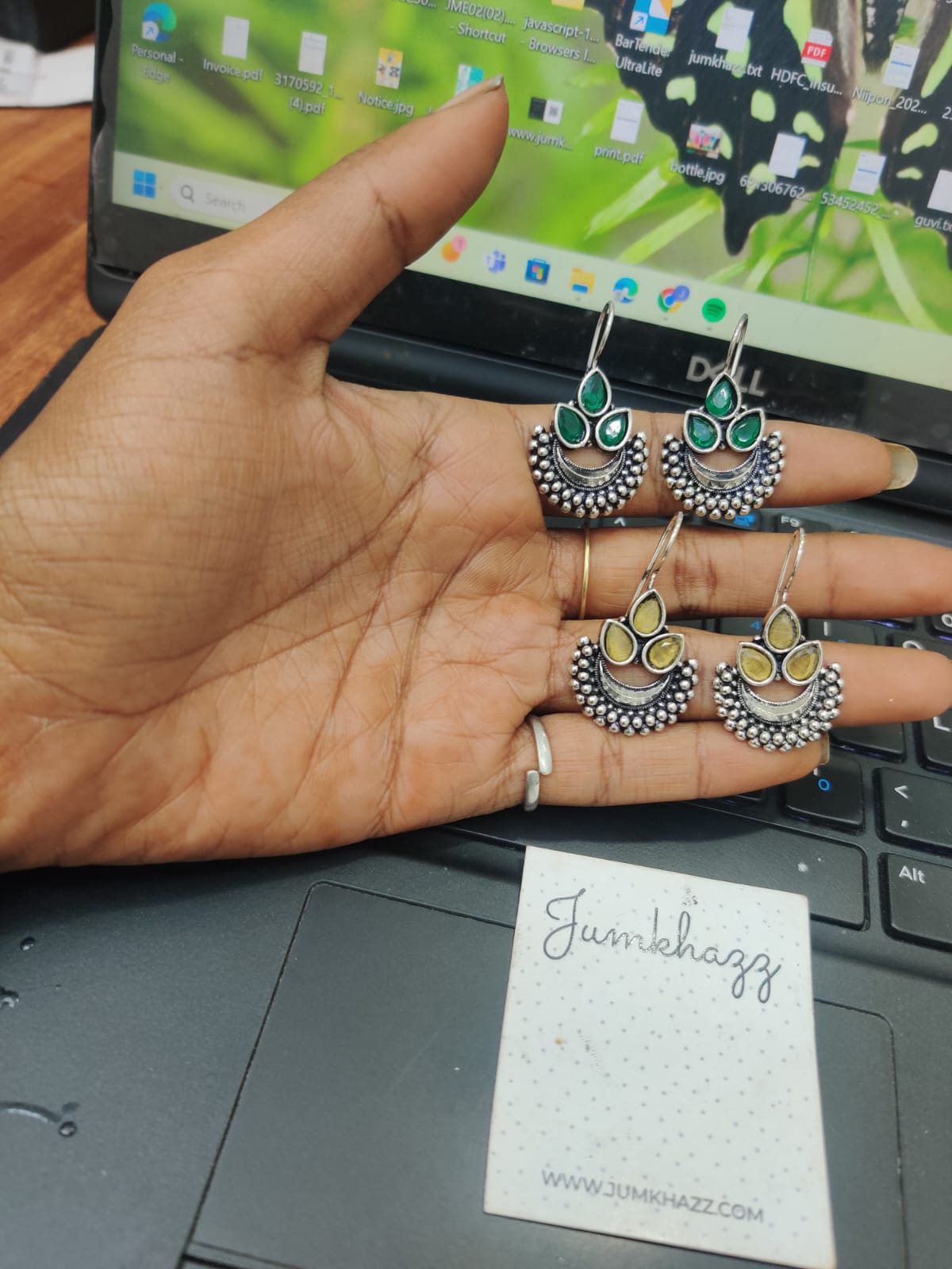 oxidised stud JGS235