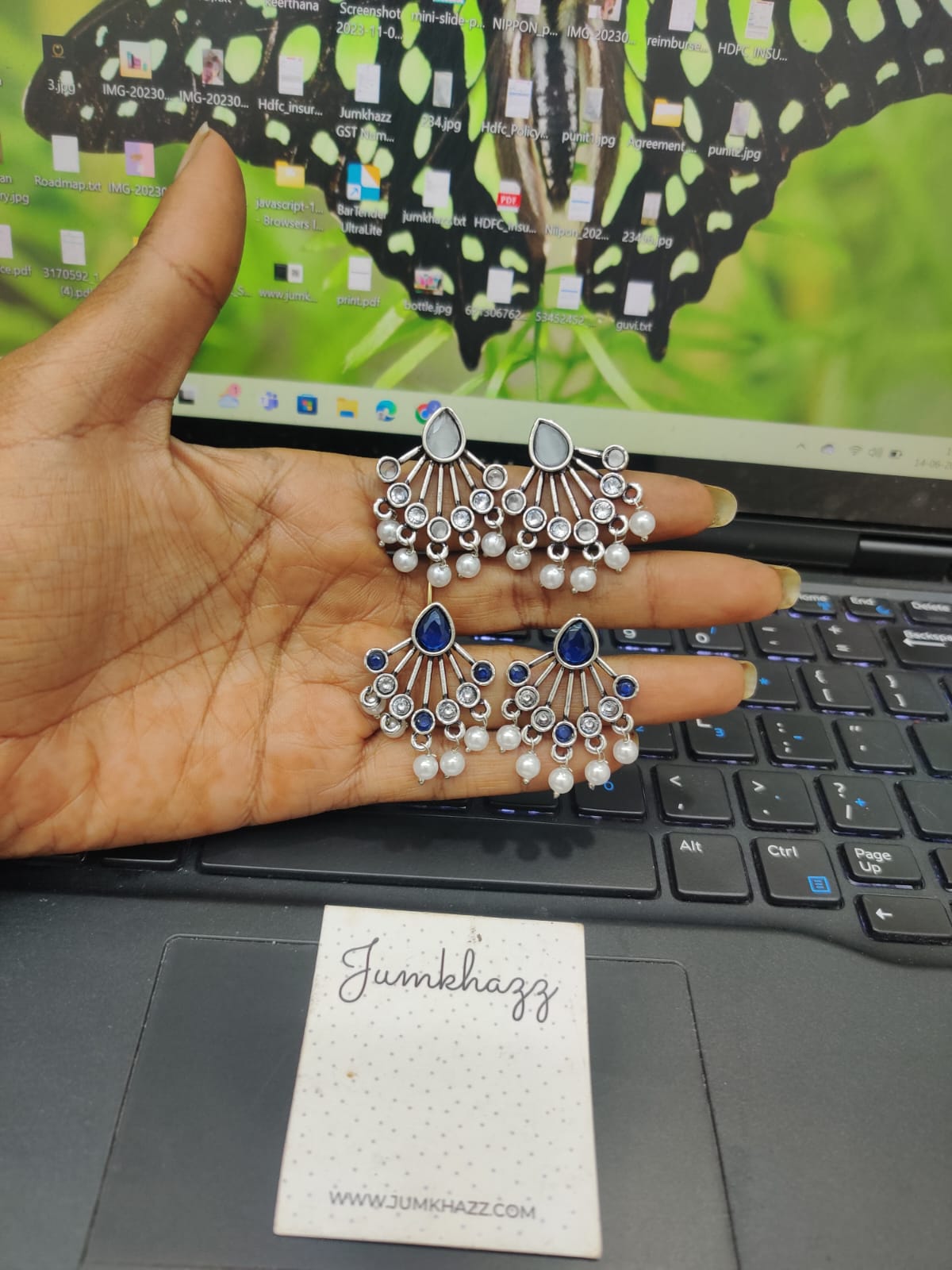 German silver stud JGS236