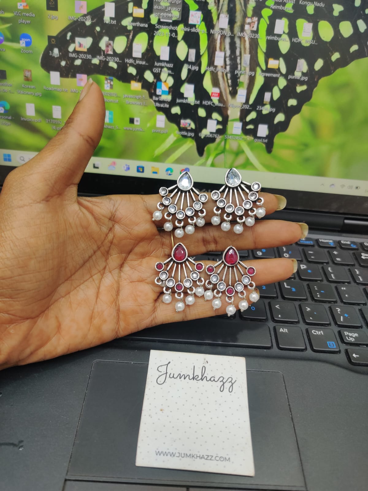 German silver stud JGS236