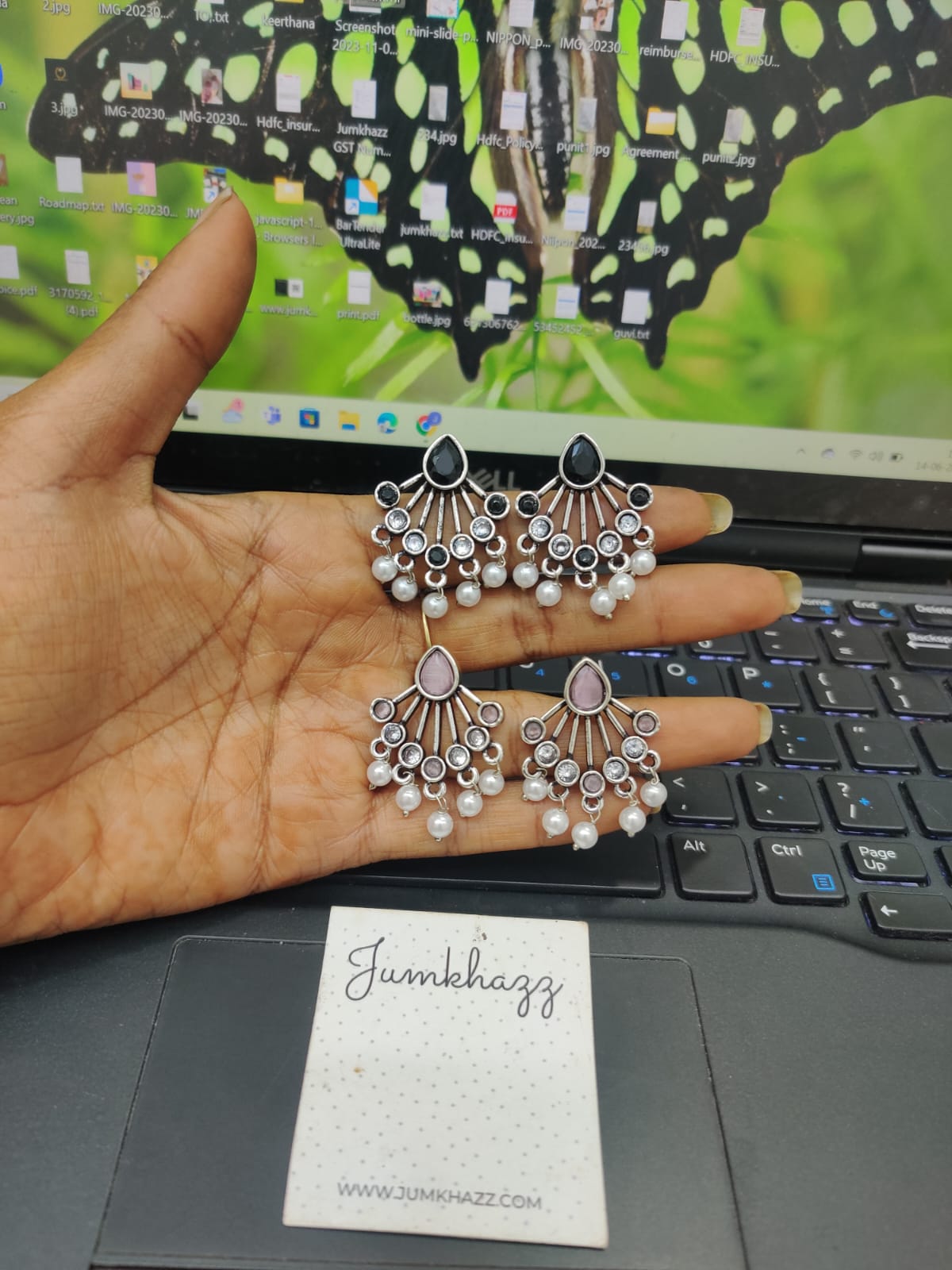 German silver stud JGS236