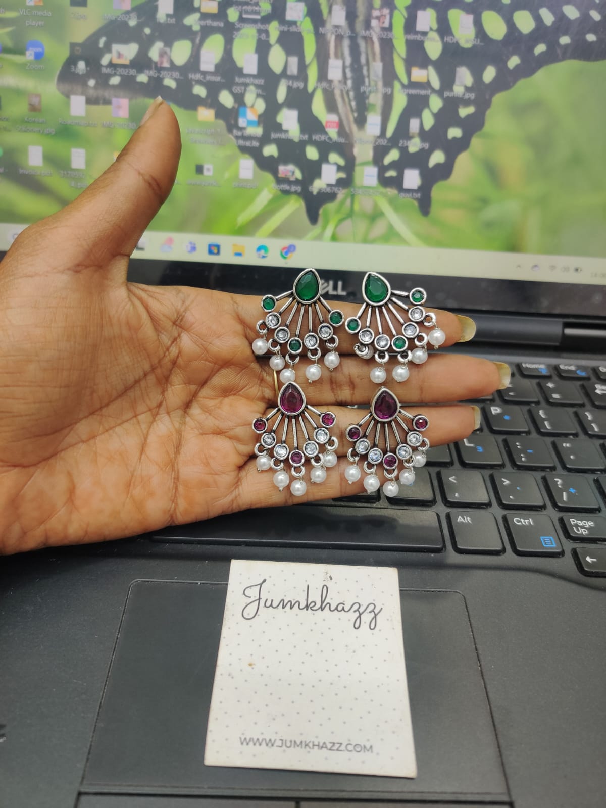 German silver stud JGS236