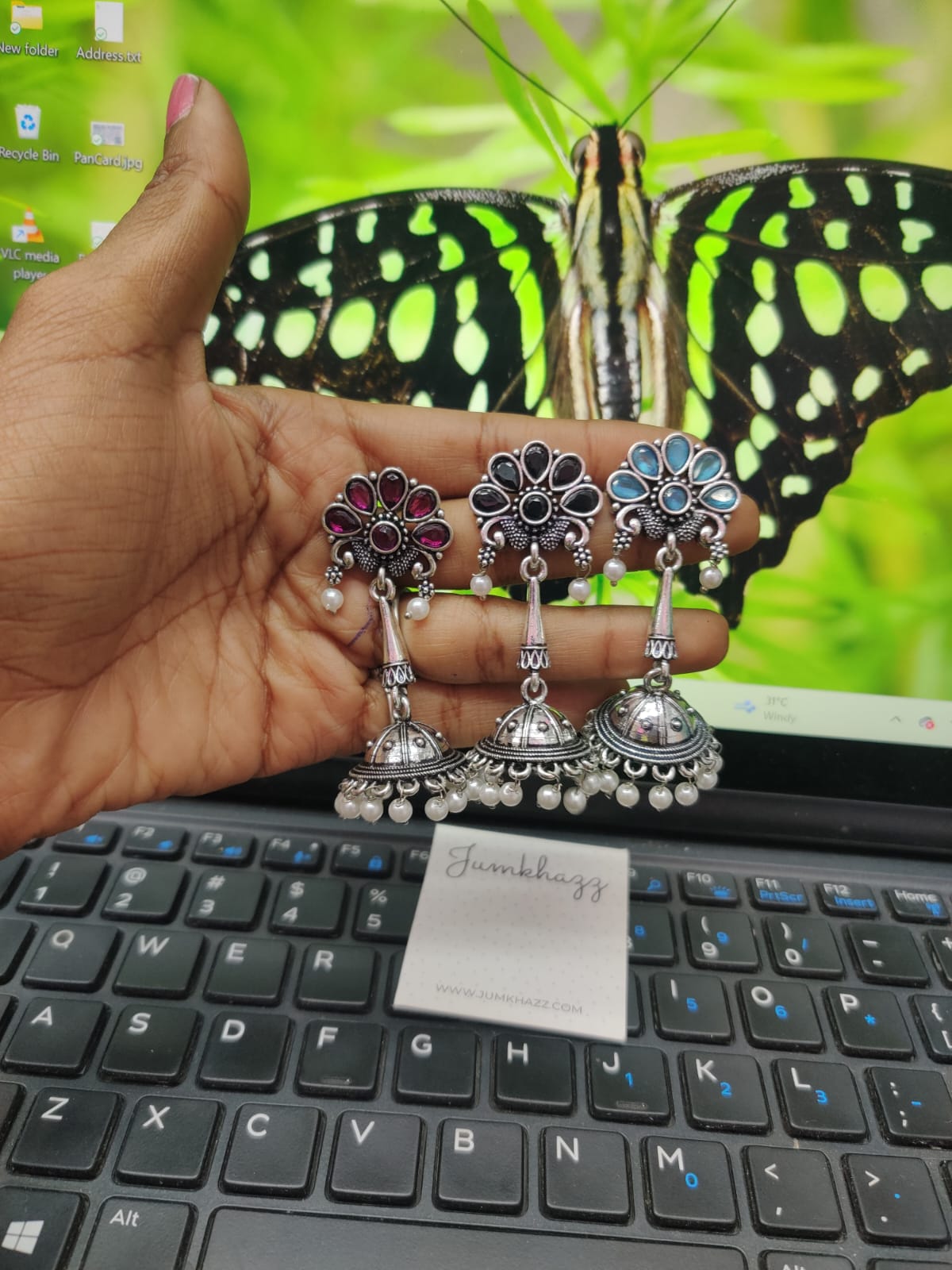 oxidised long jumkha JGS290