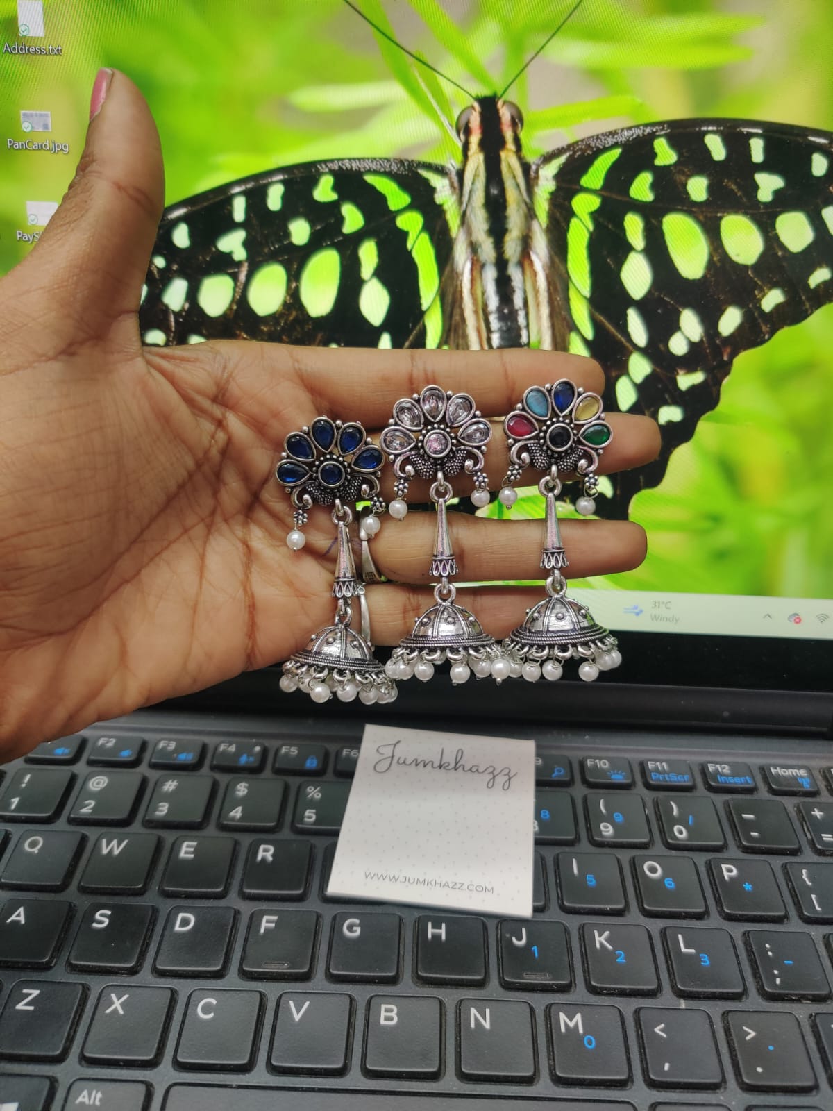 oxidised long jumkha JGS290