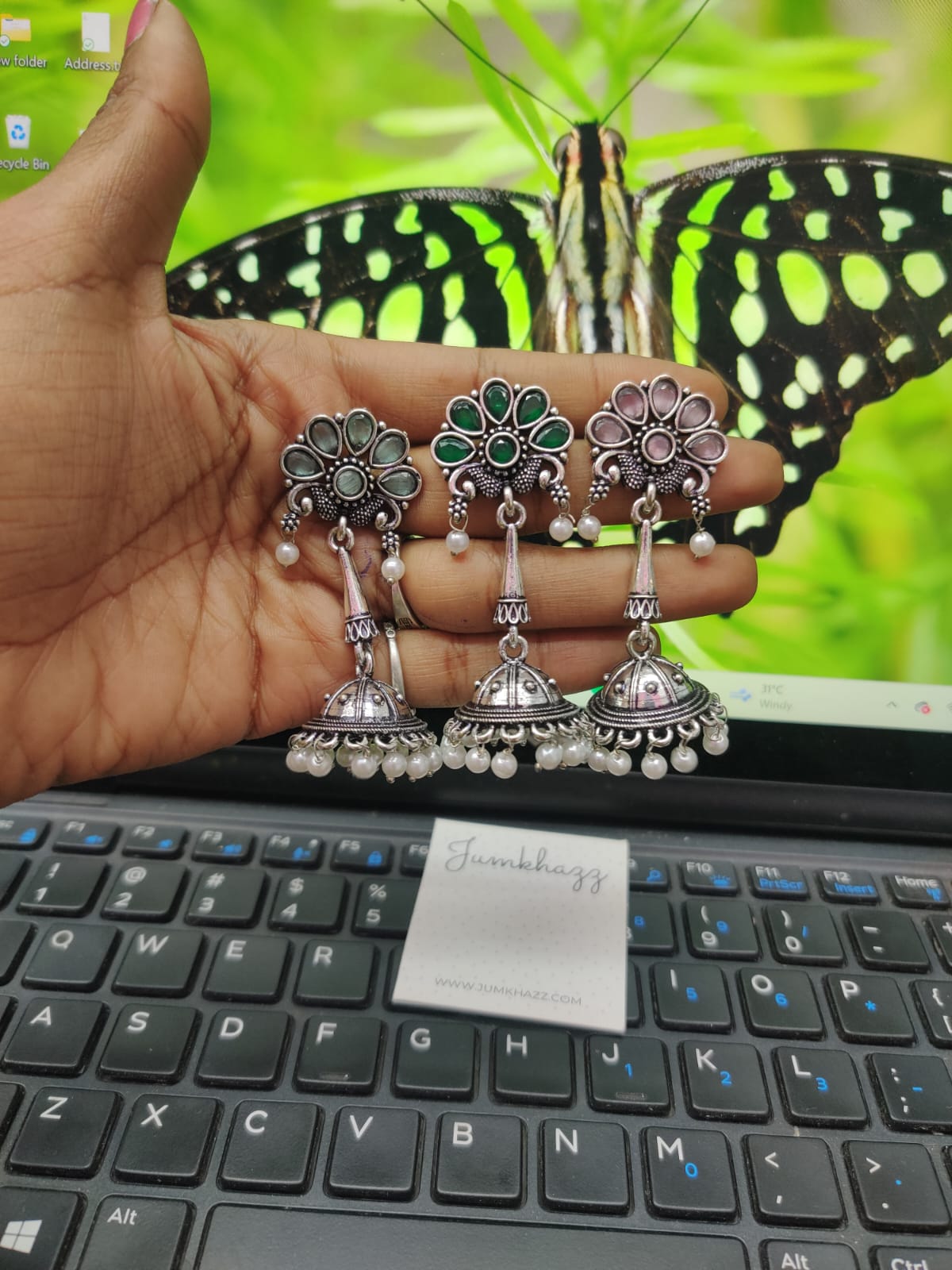 oxidised long jumkha JGS290