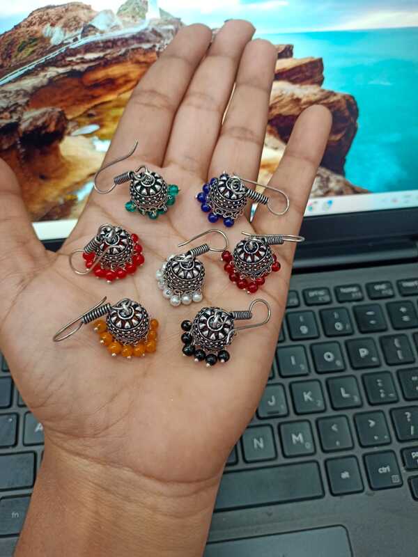 Oxidised Hook Jumkha(111)