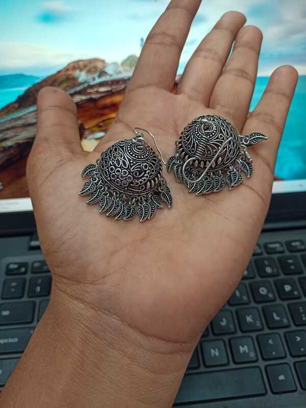 Oxidised Hook Jumkha JHK(113)