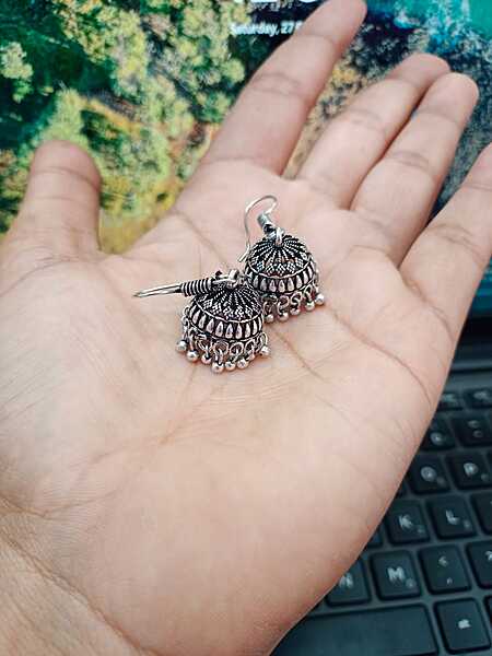 Oxidised Hook Jumkha JHK(114)