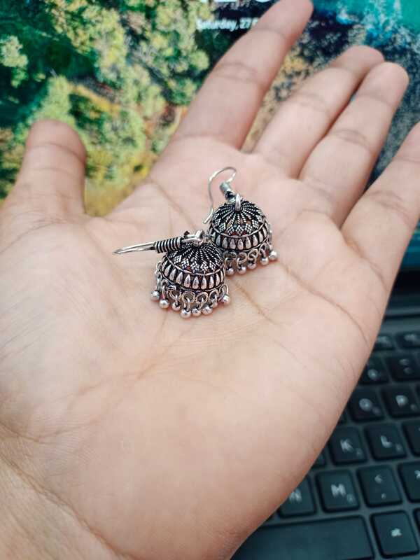 Oxidised Hook Jumkha JHK(114)