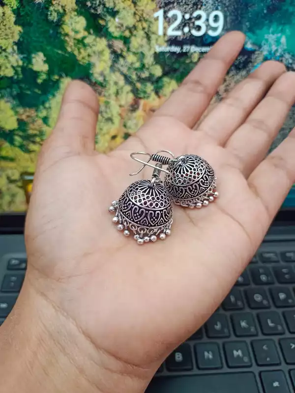 Oxidised Hook Jumkha JHK(115)
