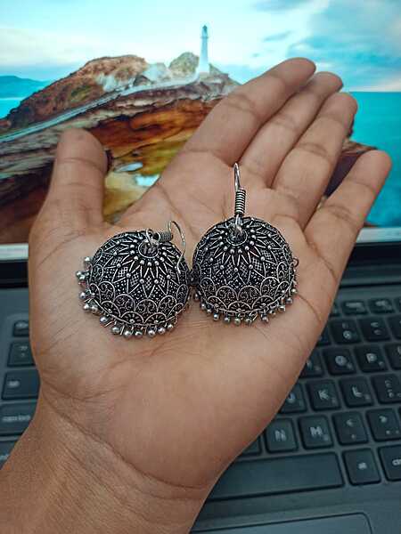 Oxidised Hook Jumkha JHK(117)