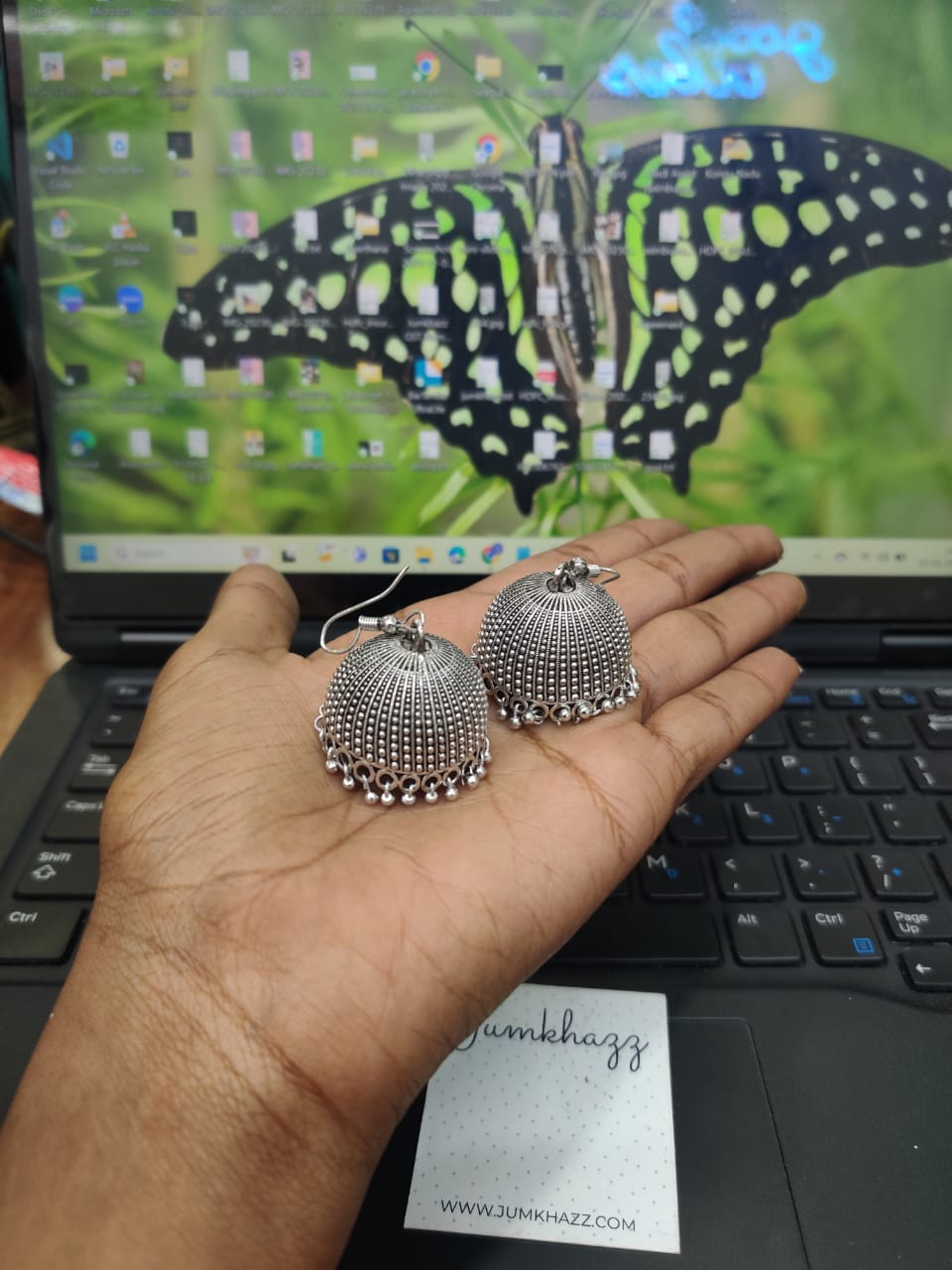 Oxidised jumka JHK43