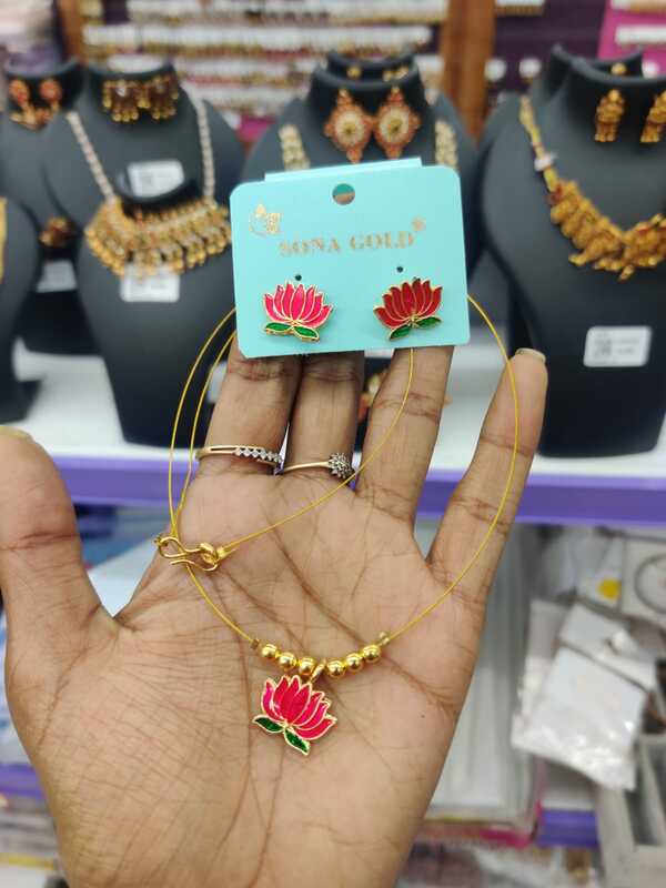 Pink Invisible chain JIC49