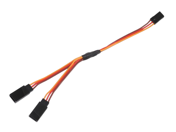 JIYAYI Y Type Servo Extension 15cm Twisted Cable