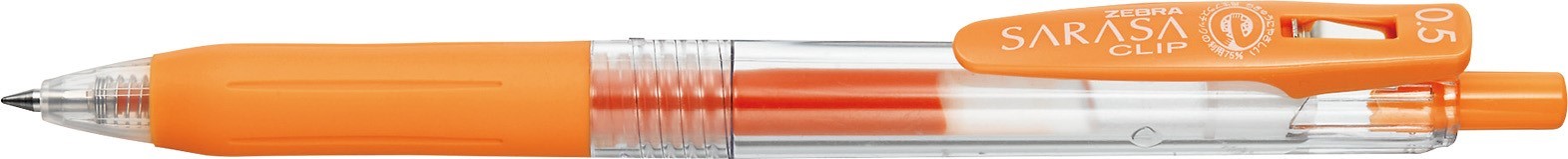 Zebra Sarasa Clip Pen 0.5 Orange