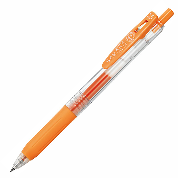 Zebra Sarasa Clip Pen 0.5 Orange