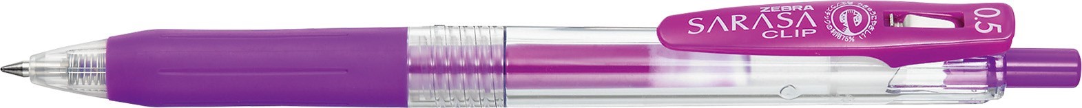 Zebra Sarasa Clip Pen 0.5 Purple