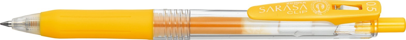 Zebra Sarasa Clip Pen 0.5 Yellow