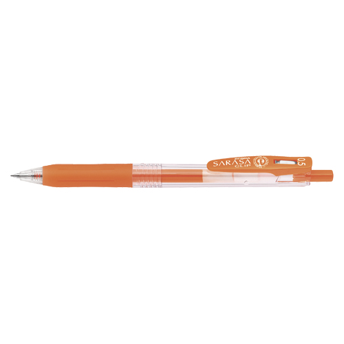 Zebra Sarasa Clip 0.5 Neon Orange