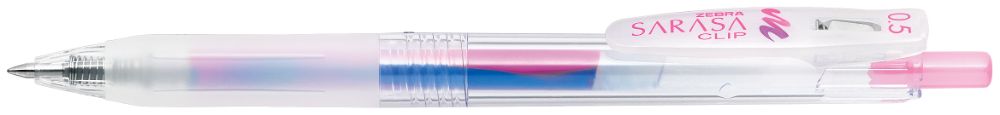 Zebra Sarasa Clip Marble Pen Cotton Candy
