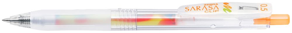 Zebra Sarasa Clip Marble Pen Hawaiian Pineapple