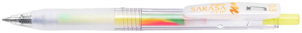 Zebra Sarasa Clip Marble Pen Tropical Mango