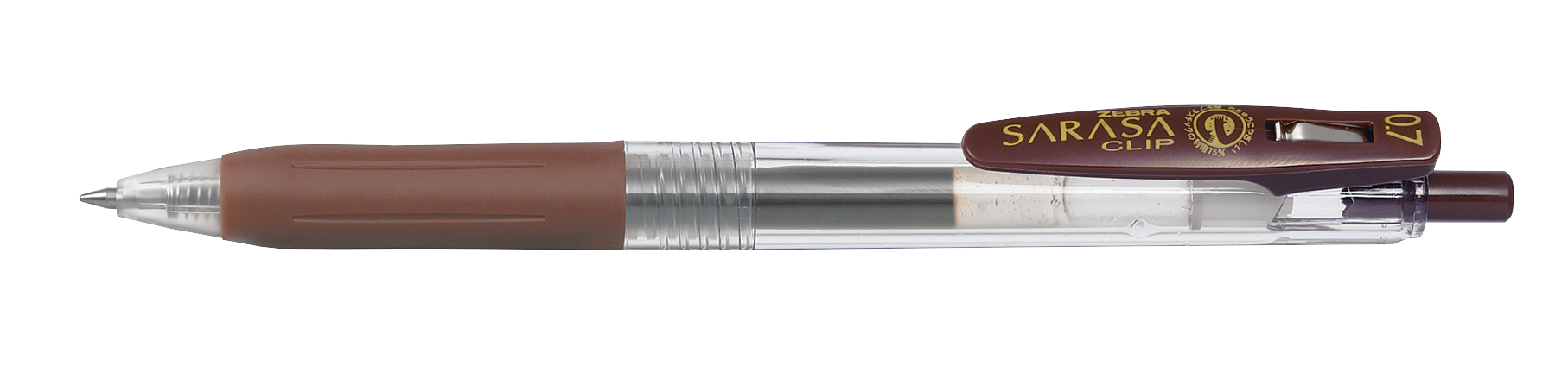 Zebra Sarasa Clip Pen 0.7 Brown