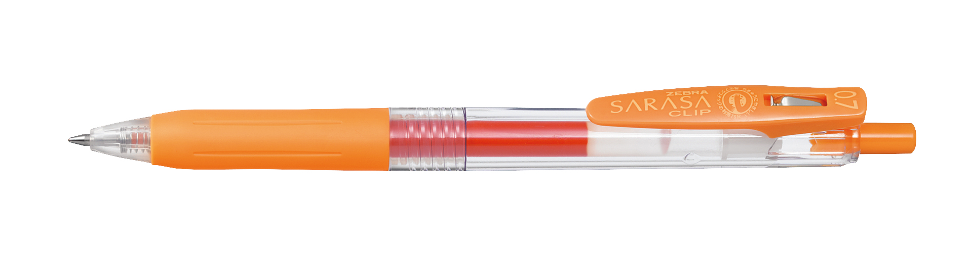 Zebra Sarasa Clip Pen 0.7 Orange