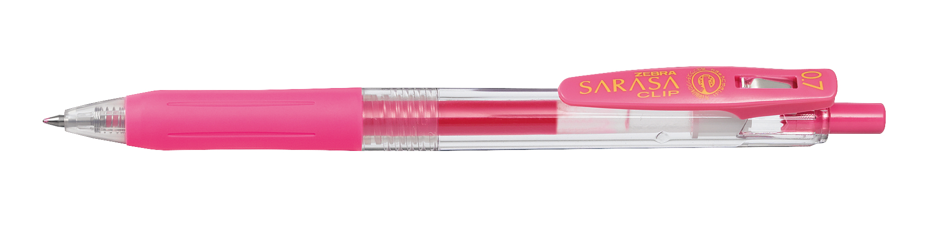 Zebra Sarasa Clip Pen 0.7 Pink