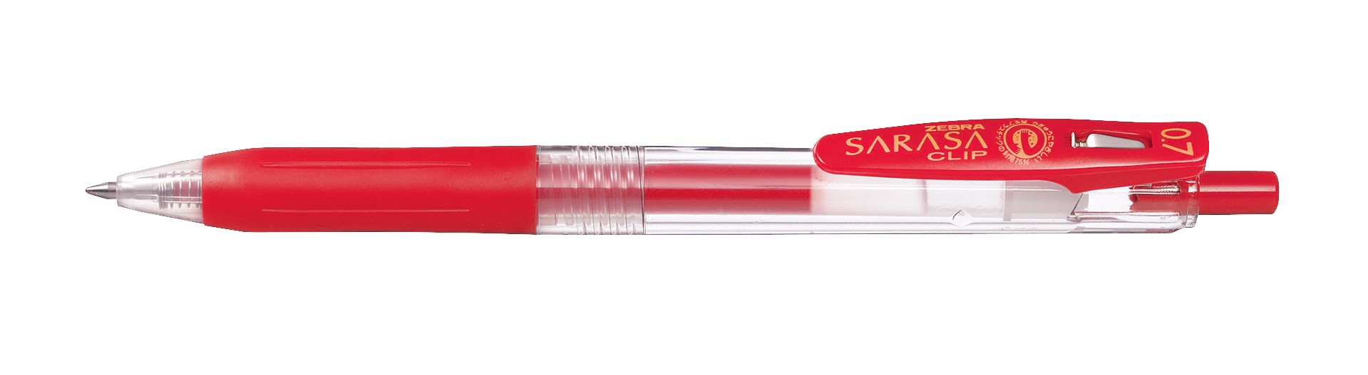 Zebra Sarasa Clip 0.7 Red