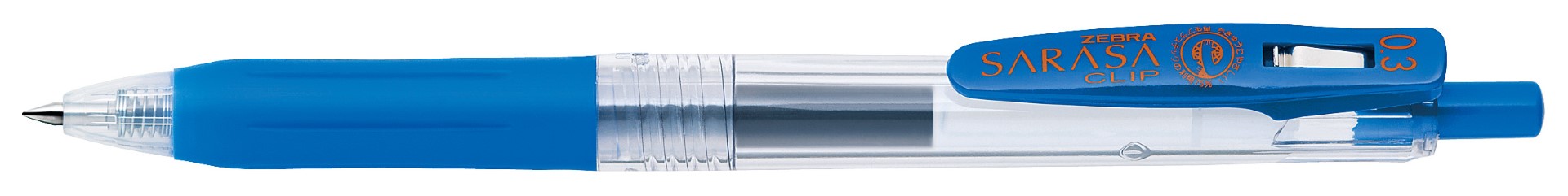 Zebra Sarasa Clip Pen 0.3 Cobalt Blue