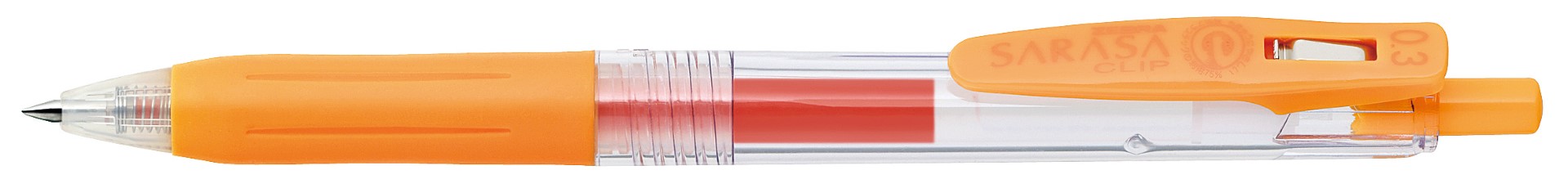 Zebra Sarasa Clip Pen 0.3 Orange
