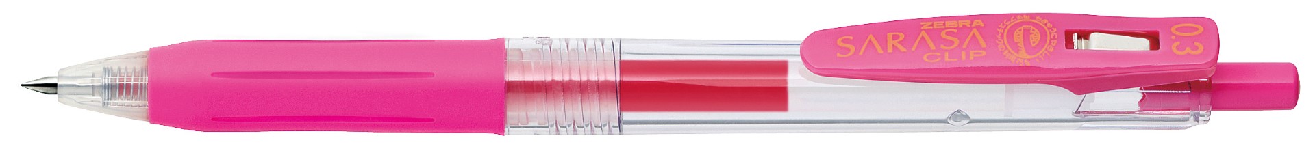 Zebra Sarasa Clip Pen 0.3 Pink