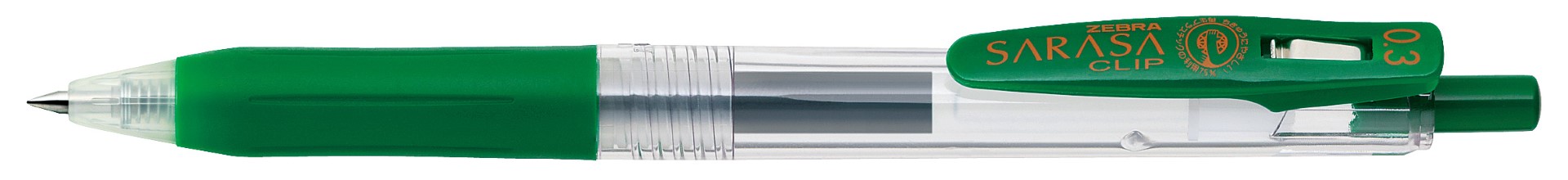 Zebra Sarasa Clip Pen 0.3 Viridian