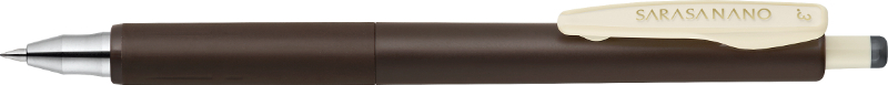 Zebra Sarasanano Pen Brown Gray