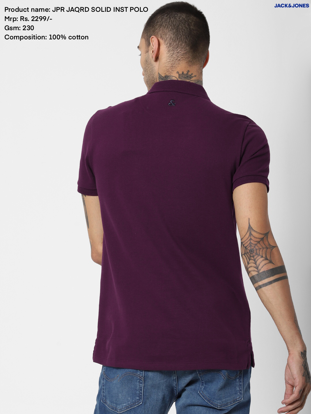 Jack & Jones Jacquard Polo T-Shirt
