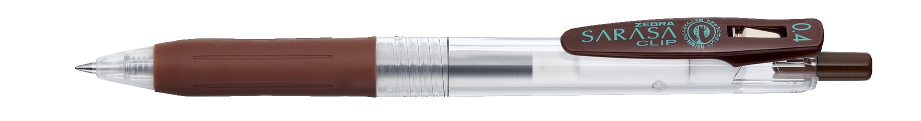 Zebra Sarasa Clip Pen 0.4 Brown