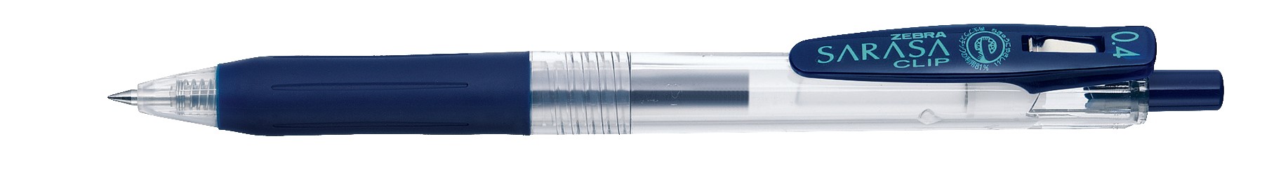Zebra Sarasa Clip Pen 0.4 Blue Black
