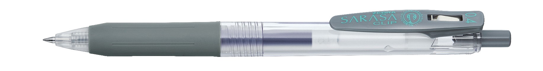 Zebra Sarasa Clip Pen 0.4 Gray